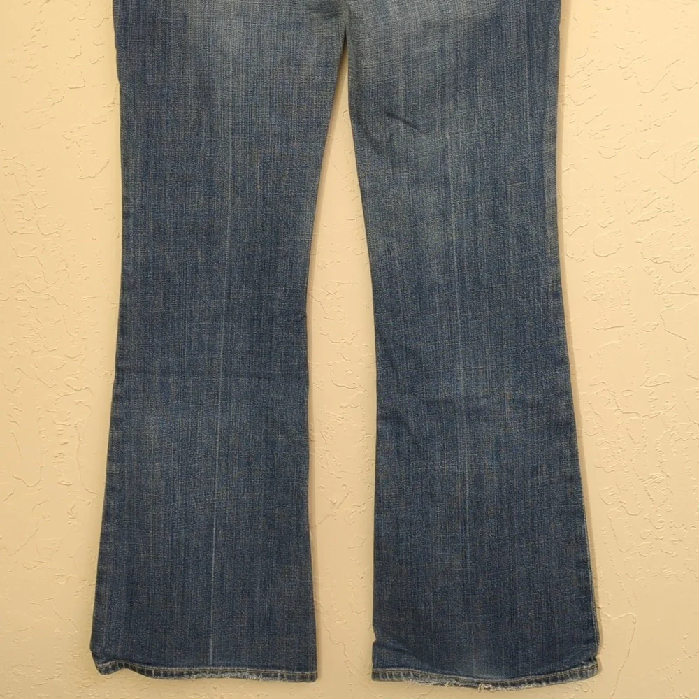 Citizens Of Humanity Y2K Ingrid #002 Stretch Low Rise Flare Jeans Size 28